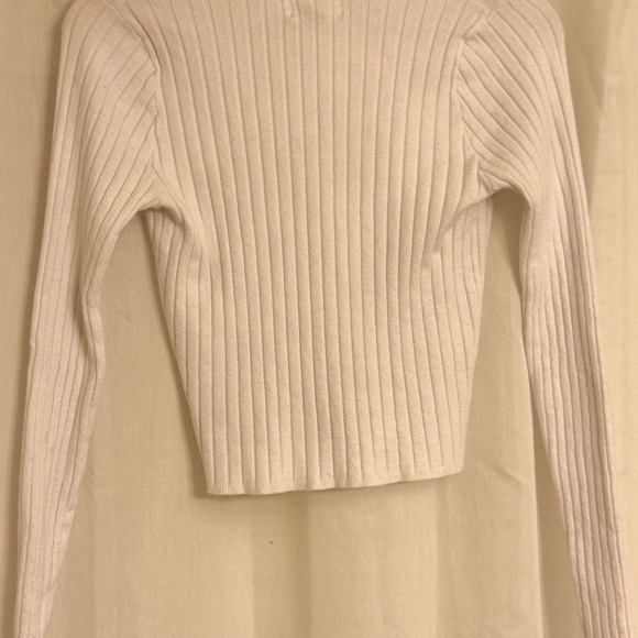 Universal Thread Cream Ribbed Cardigan - Picture 2 of 4